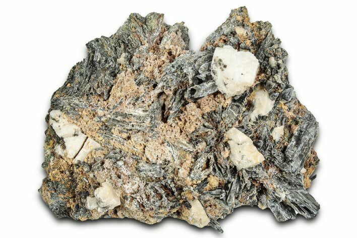 Aegirine Crystal Cluster with Feldspar - Malawi #326647